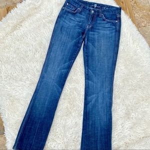 7 For All Mankind A Pocket Bootcut Medium Wash 26
